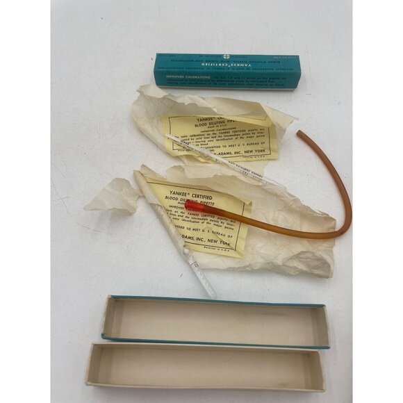 Yankee Certified Blood Pipette With Tubing & Mouthpiece No. A-2450 White Cells - Picture 6 of 6